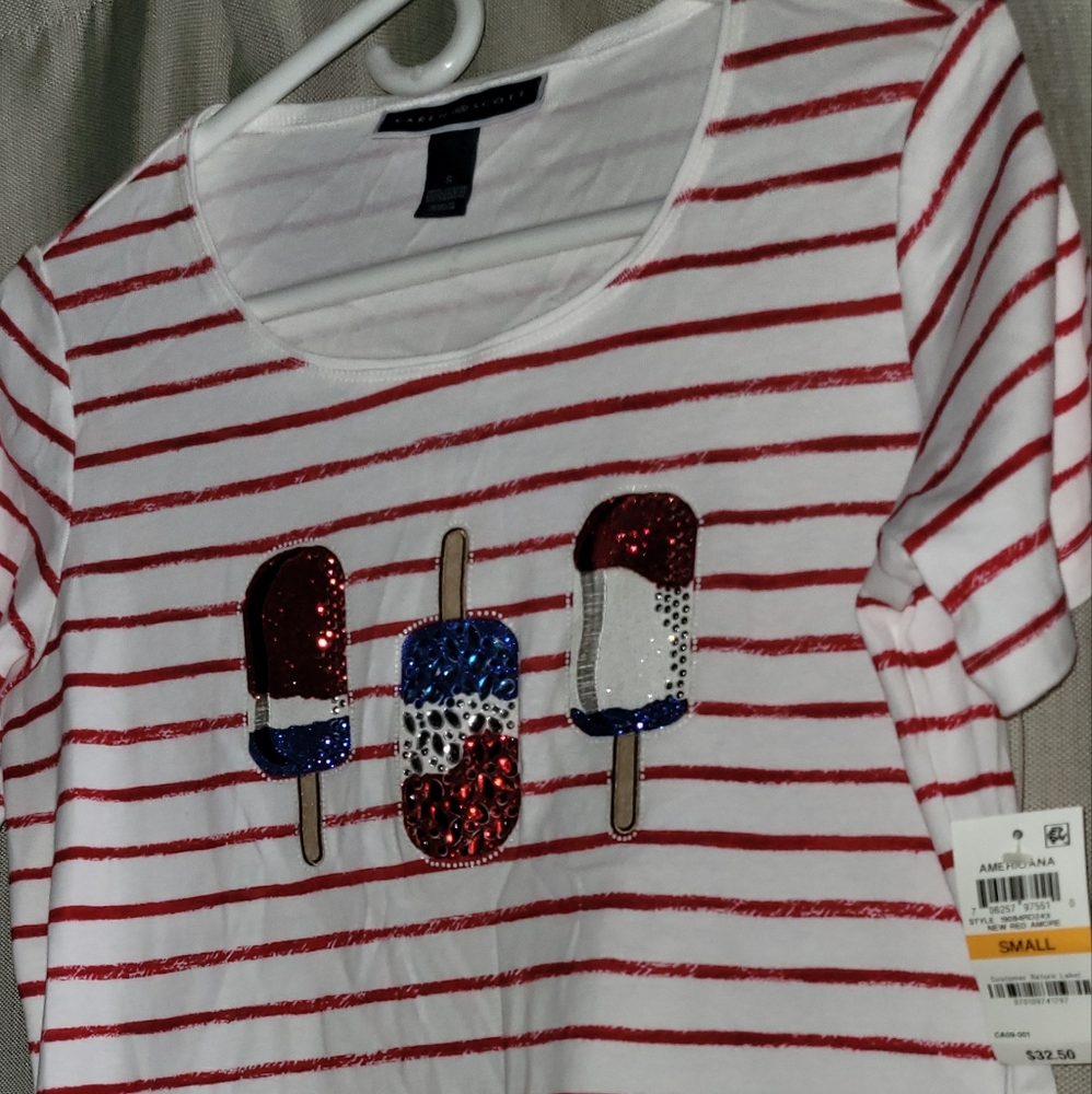 4th of July Bling Americana shirt